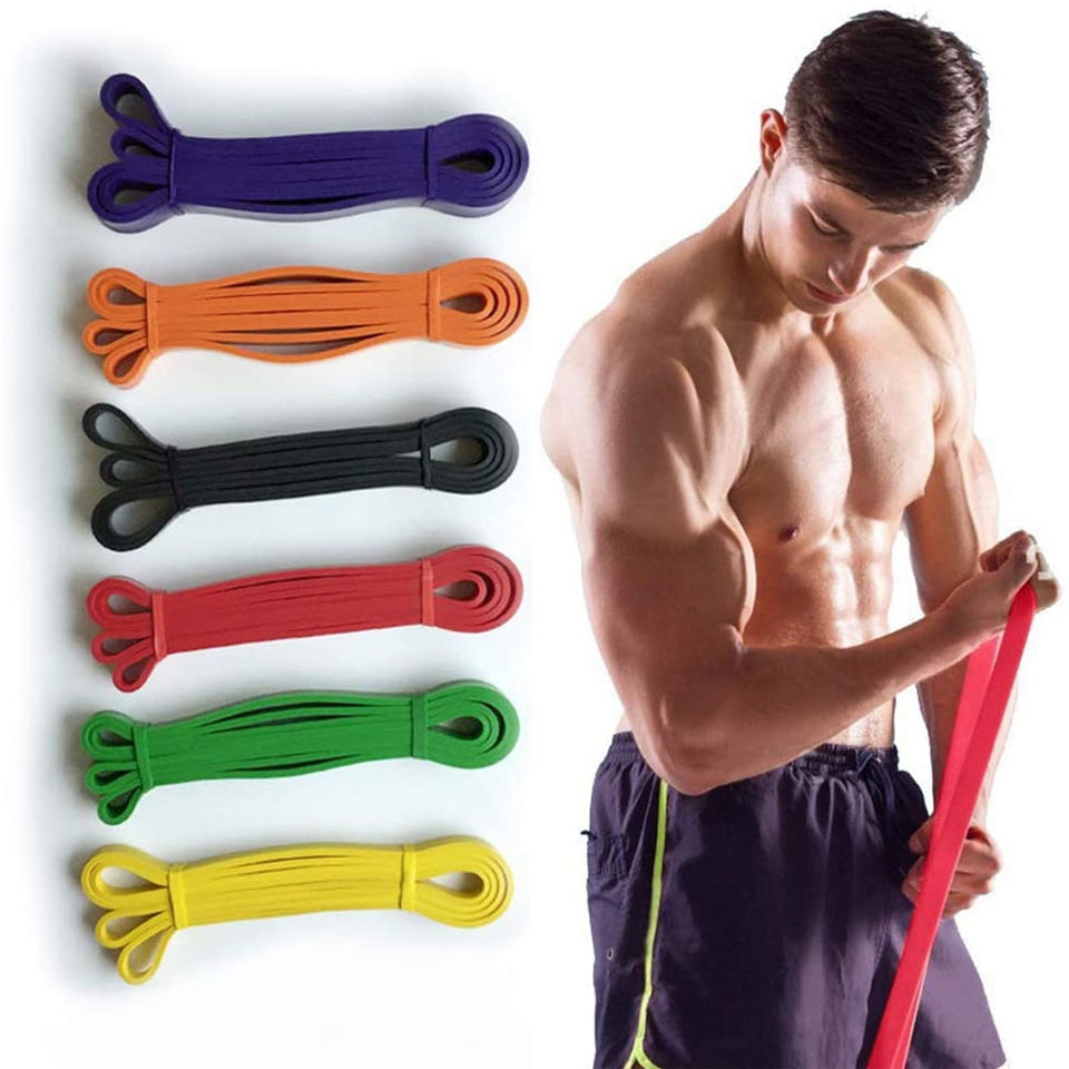 Fitness Resistance Bands Yoga Elastic Band Exercise Workout Set Pull Up Assist Gym Crossfit Strength Muscle Training Equipment