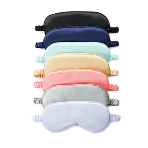 Silk Shading Sleeping Eye Mask Soft Comfort Multicolor Sleep Mask Cover Blindfold Shield Patch Eyeshade Health Sleeping Shield