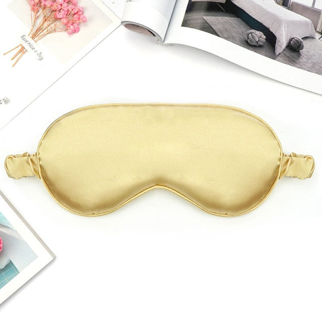 Silk Shading Sleeping Eye Mask Soft Comfort Multicolor Sleep Mask Cover Blindfold Shield Patch Eyeshade Health Sleeping Shield