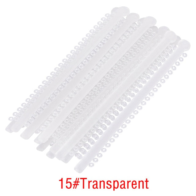 1000pcs=20sticks Azdent Dental Orthodontic Ligature Ties Elastic Rubber Tooth ands Dentist Tools Braces Teeth Orthodontics