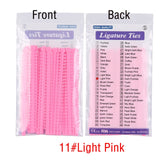 1000pcs=20sticks Azdent Dental Orthodontic Ligature Ties Elastic Rubber Tooth ands Dentist Tools Braces Teeth Orthodontics