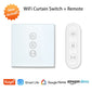 Tuya Smart Life EU WiFi Roller Shutter Curtain Switch for Electric Motorized Blinds with Remote Control Google Home Aelxa Echo